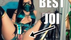 BEST JOI – CUM FOR ME – JADE MORTAL KOMBAT / Real Female Orgasm ( Big Black Cock )