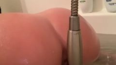 Bath Masturbation With The Shower A Blowjob Quick Intense Orgasm