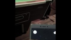Vibrating Panties. Torturing Girlfriend In Public While Plays Billiards