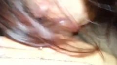 Suck My Husband Cock And A Friend Banging Me And Jizz Inside My Pussy