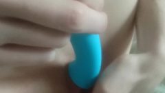 Girl Fingers Her Wet Pussy And Ruins Her Orgasm