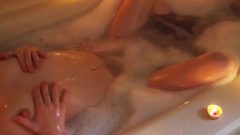 Mommy Fingers Herself While Rubbing Her Pretty Teen Boobs (authentic Orgasm!)
