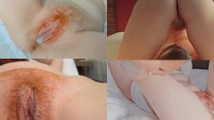Lick Clean My Hairy Ginger Fanny Creampie Till Moaning Orgasm Cumpilation