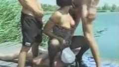 Slut Squirts On The Dock Of The Bay