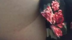 Sneaky Upskirt Panty Jizz At Dad’s House