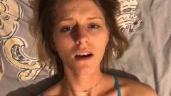 Attractive Fair-haired Fingers Her Cunt Until She Comes- Upclose O-face