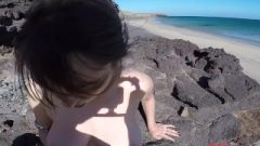 She Gets Him Viagra In The Slurp And Destroys Him On The Beach / Miriam Prado