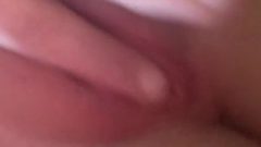 Chick Plays With Tight Wet Twat And Orgasms